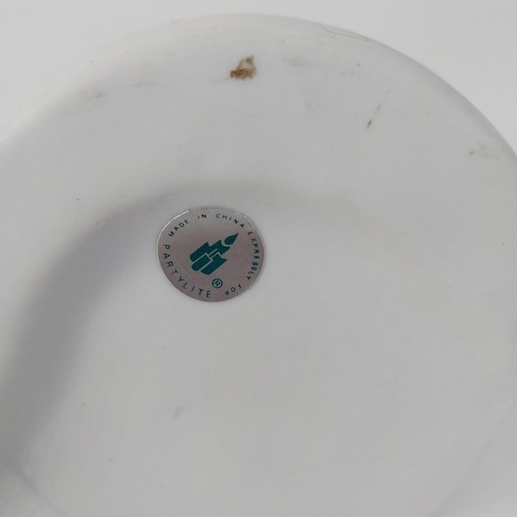 PartyLite P0476 Two Snowman Pillar Candle Holder Christmas Decoration - Picture 4 of 6